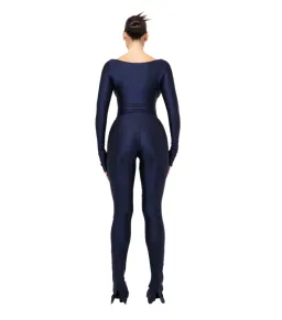 Cou coo Lanai Long Sleeve Top and Leggings Set in Midnight Sky Size AU 12 for rent on The Volte - image 2