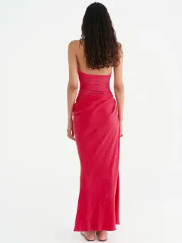 Benni Gina Maxi Dress Watermelon Size AU 6 for rent on The Volte - image 3