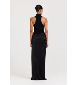Henne Soraia Dress Black Size AU 8  for rent on The Volte - image 2