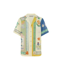 Alemais Elixir Shirt Multi Size AU 12 for rent on The Volte - image 4