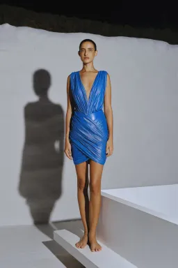 Baobab Eden MIni Dress Blue Size 10  for rent on The Volte - image 1