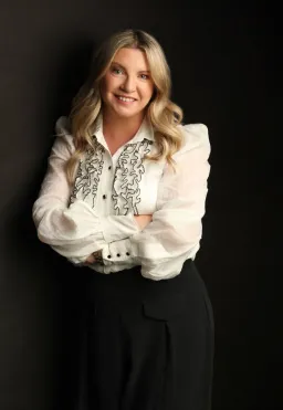 Zimmermann Long Sleeve Tuxedo Ruffle Blouse White Size 1 / AU 10 for rent on The Volte - image 1