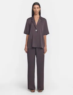 Viktoria and Woods Concert Shirt Size 1 and Pilot Pant Size 2 Set Chocolate  for rent on The Volte - image 1