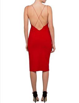 Bec & Bridge Florence MIDI Red Dress 6 for rent on The Volte - image 1