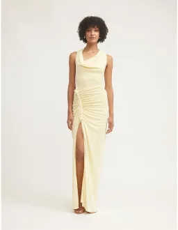 Tojha Sutton Maxi Dress Lemonade Size 8 for rent on The Volte - image 1