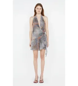 Bec & Bridge Malaya Mini Dress Skyfire Ombre Size AU 12 for rent on The Volte - image 1