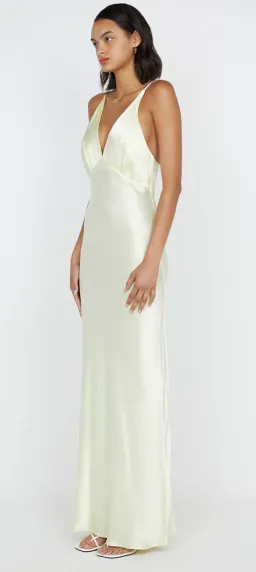 Bec and Bridge Moon Dance V Maxi Dress - Ice Yellow - Size 8 for rent on The Volte - image 3