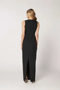 Bianca & Bridgett Valencia Dress Black Size AU 6  for rent on The Volte - image 3