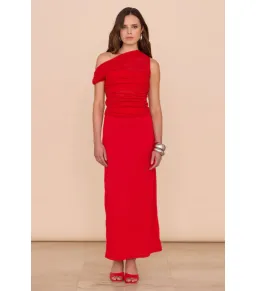 Sovere Thea Mesh Dress Chilli Size S / AU 8 for rent on The Volte - image 1