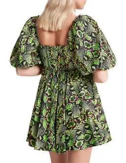 Aje Serpentine Corset Mini Dress Print Size 10 for rent on The Volte - image 4