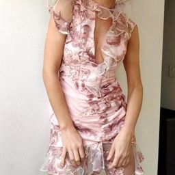 Atoir Stars valentines Mini Dress Pink Size 6 for rent on The Volte - image 5