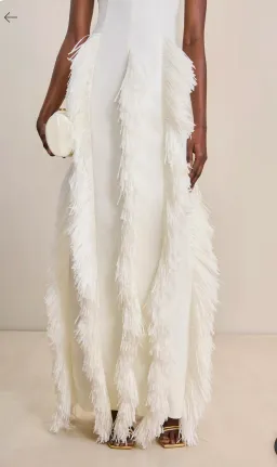 Cult Gaia Freya Gown Off White size XS for rent on The Volte - image 4