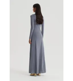 Scanlan Theodore Sparkle Gather Dress Silver Size 8  for rent on The Volte - image 2