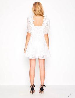 Alice McCALL Sunday Rose Dress White 10 for rent on The Volte - image 3