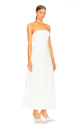 Acler Bristol Midi Dress Ivory Size 10 for rent on The Volte - image 5