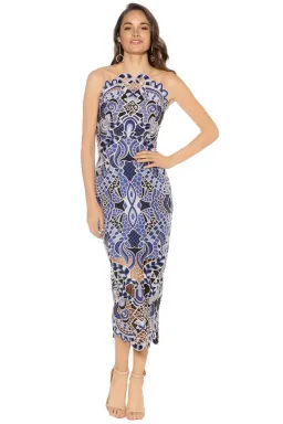 Thurley Blues Festival Dress Blue Size 10 for rent on The Volte - image 1