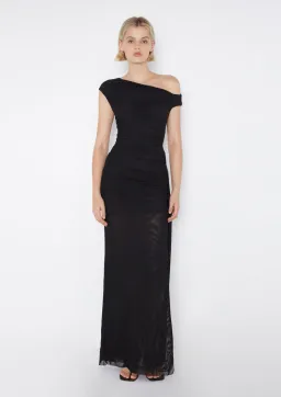 Bec & Bridge Victoria Asym Maxi Dress in Black Size 8 for rent on The Volte - image 1