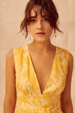 Keepsake The Label Fallen Dress in Golden  for rent on The Volte - image 2