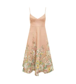 Zimmermann Matchmaker Picnic Dress in Buff & Coral Floral Size 3 / AU 14 for rent on The Volte - image 7