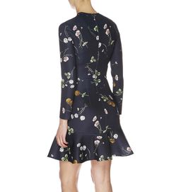 Lover Elder flower Scuba Dress Black Size 14 for rent on The Volte - image 3