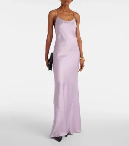 Victoria Beckham Satin Gown Petunia Size 10 for rent on The Volte - image 1