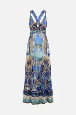 Camilla Views of Vesuvius T Back Gathered Panel Dress Size M / AU 12 for rent on The Volte - image 6
