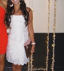Kookai white lace dress size 6 for rent on The Volte - image 1