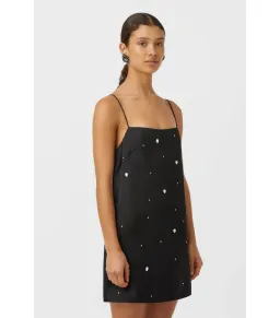 Camilla and Marc Constellation Mini Dress Black Size AU 10 for rent on The Volte - image 2
