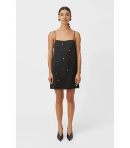 Camilla and Marc Constellation Mini Dress Black Size AU 10 for rent on The Volte - image 1