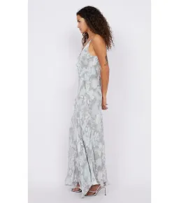Bec & Bridge Zabelle Frill Maxi Dress in Moonshadow Size AU 6 for rent on The Volte - image 2