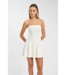 Kookai Belle Mini Dress Coconut Milk Size AU 8 for rent on The Volte - image 2
