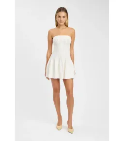 Kookai Belle Mini Dress Coconut Milk Size AU 8 for rent on The Volte - image 1