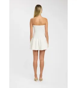 Kookai Belle Mini Dress Coconut Milk Size AU 8 for rent on The Volte - image 3