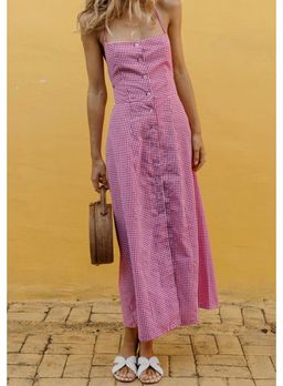 Posse the Label Marlowe Dress Red Gingham XS / AU 6 for rent on The Volte - image 4