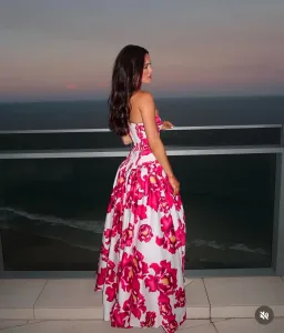 Aje Behold Maxi Dress Size AU 8  for rent on The Volte - image 1