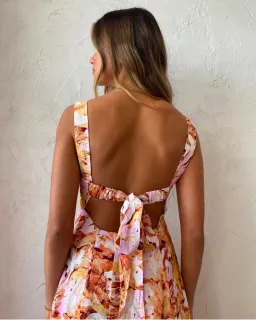 Acler Withington Midi Dress in Lilac Blush Size 6 for rent on The Volte - image 3