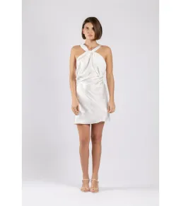 One Fell Swoop Audrey Mini Dress in White Size AU 10 for rent on The Volte - image 1