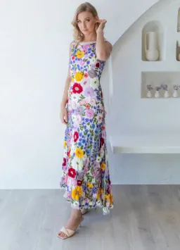 Rachel Gilbert Nya Gown Floral Size AU 8 for rent on The Volte - image 4
