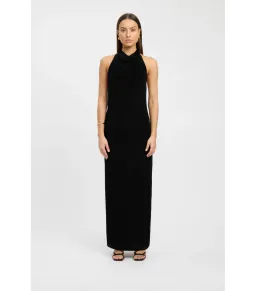 Kookai Erica Halter Dress in Black Size 38 / AU 10 for rent on The Volte - image 1