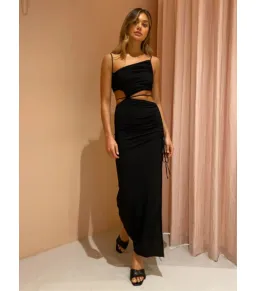 Bec & Bridge Dilkon Maxi Dress Black Size AU 10 for rent on The Volte - image 2
