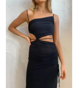 Bec & Bridge Dilkon Maxi Dress Black Size AU 10 for rent on The Volte - image 3