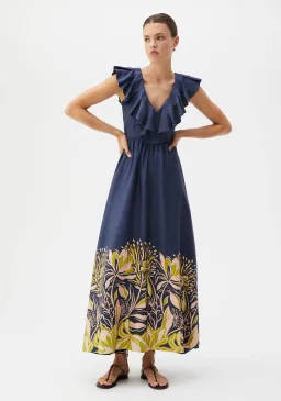 Morrison Valencia Maxi Dress Print Size 0/ AU 6 for rent on The Volte - image 2
