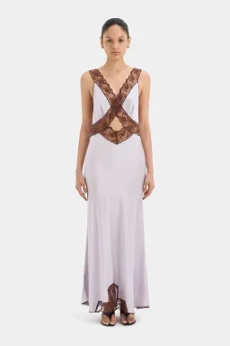 Sir the Label Aries Cut Out Gown Lilac Size 6 for rent on The Volte - image 1