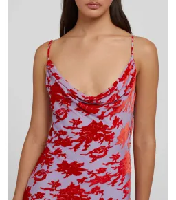 Rat & Boa Athena Maxi Dress Size in Red Small / AU 8 for rent on The Volte - image 3