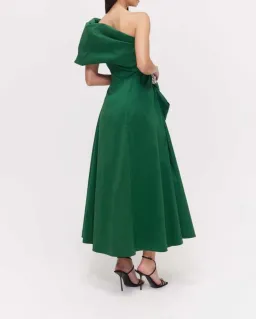 Rachel Gilbert Archer Dress in Green Size 10/M for rent on The Volte - image 3