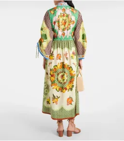 Alemais Lemonis Midi Shirt Dress Multi Size AU 14 for rent on The Volte - image 5