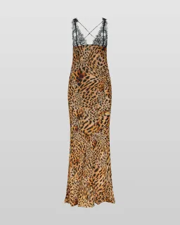 Rat & Boa Akima Leopard Slip Dress Print Size S / AU 8 for rent on The Volte - image 7