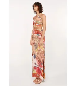 She Is OLLÁ Ophelia Midi Dress in Victor Print Size M / AU 10 for rent on The Volte - image 3