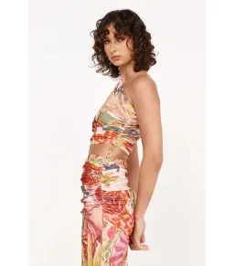 She Is OLLÁ Ophelia Midi Dress in Victor Print Size M / AU 10 for rent on The Volte - image 2