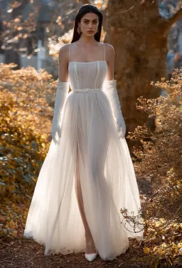 Leah Da Gloria Harley Gown White Size 10 for rent on The Volte - image 4